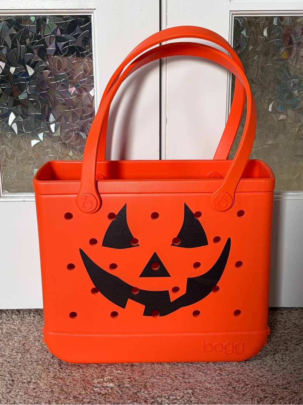 NWOT Limited Edition Baby Bogg Bag - Bogg o' Lantern Halloween Tote